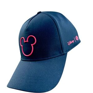 Disney Lululemon Mickey Mouse SOLD OUT Baseball Cap Hat Black - NEW! L/XL
